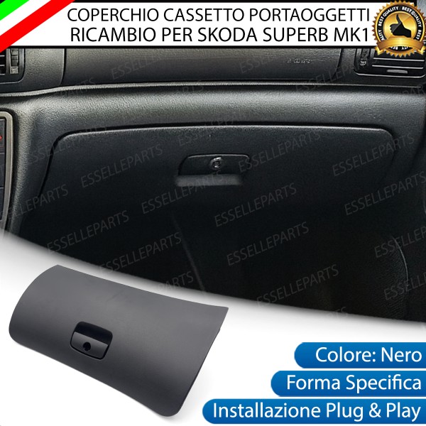 Coperchio Portaoggetti di ricambio per Skoda Superb MK1