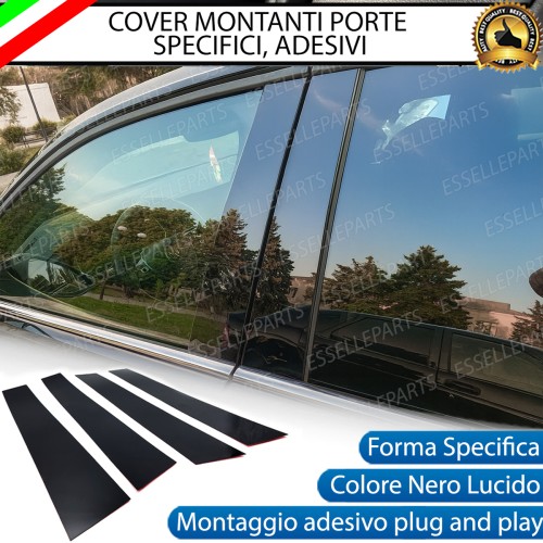 Cover Montanti Nero Lucido Peugeot 206 Fino 2006 5p
