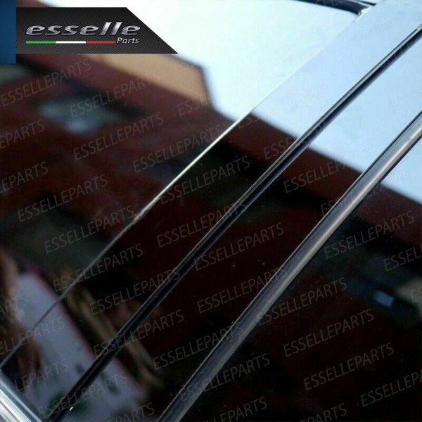 Cover Montanti Nero Lucido Ford Fiesta MK6 Restyling 5p