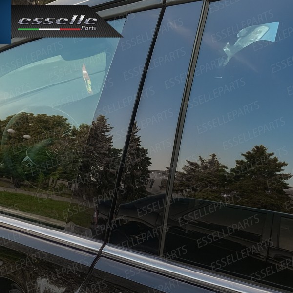 Cover Montanti Nero Lucido Peugeot 207 5 Porte Adesivi