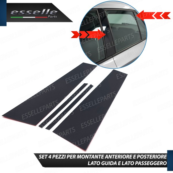 Cover Montanti Nero Lucido Skoda Fabia 3 5p