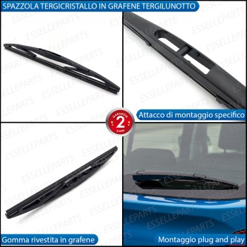 Spazzola Tergilunotto Specifica per Honda Civic 9G SW Spazzola Tergilunotto Specifica per Honda Civic 9G SW