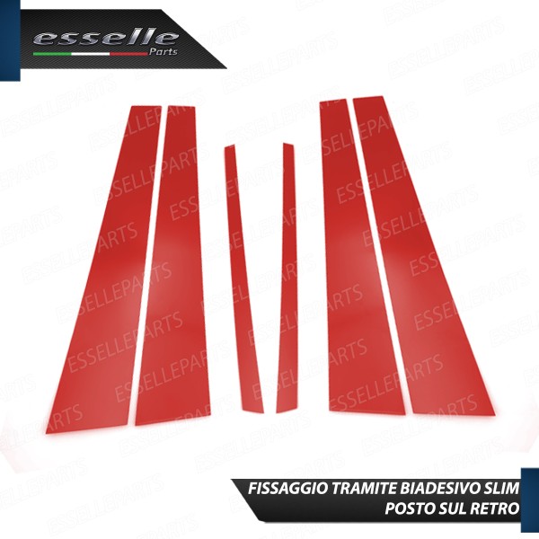 Cover Montanti Nero Lucido Bmw X1 E84 Restyling Adesive