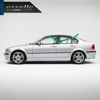 Cover Montanti Nero Lucido Bmw Serie 3 E46 Berlina