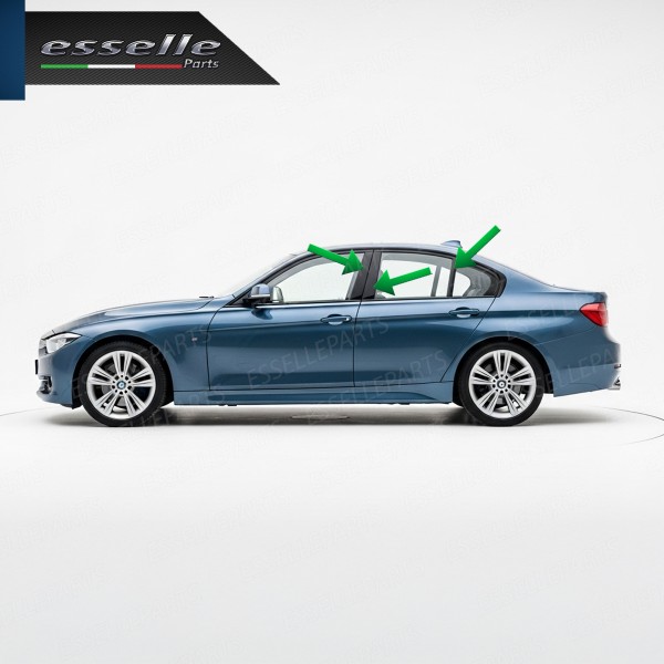 Cover Montanti Nero Lucido Bmw Serie 3 F30 Berlina