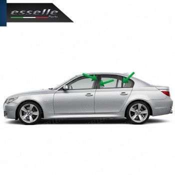 Cover Montanti Nero Lucido Bmw Serie 5 E60 Da 2007