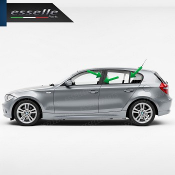 Cover Montanti Nero Lucido Bmw Serie 1 E87 Dal 2007