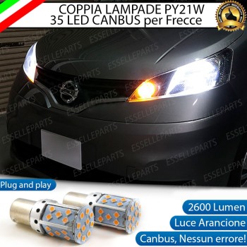 Coppia Frecce Anteriori PY21W 35 LED Canbus NISSAN NV200