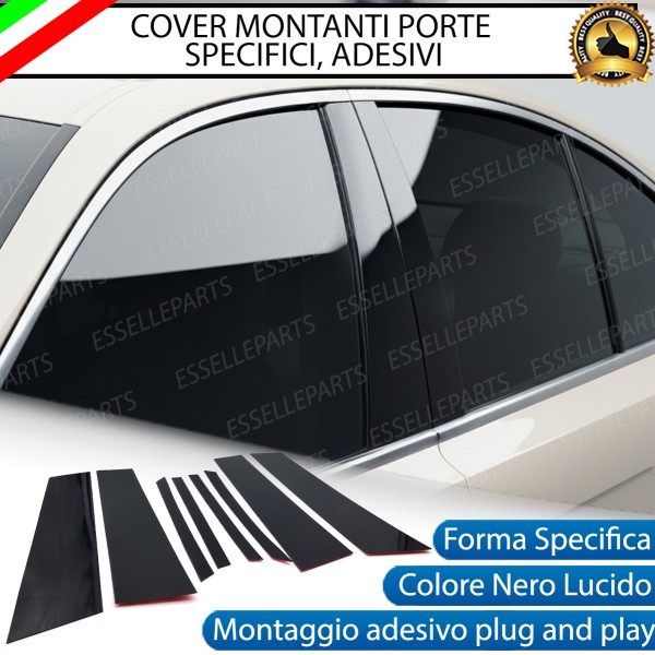 Cover Montanti Portiere Porta Nero Lucido Specifici Bmw X3 F25 Adesive