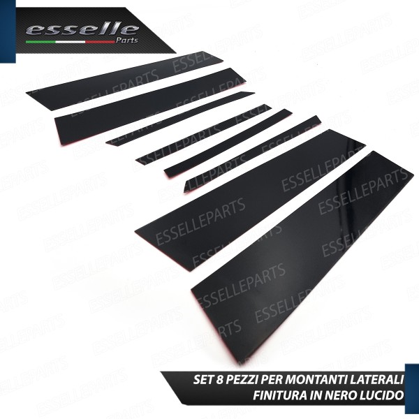 Cover Montanti Nero Lucido Jeep Renegade 2019+
