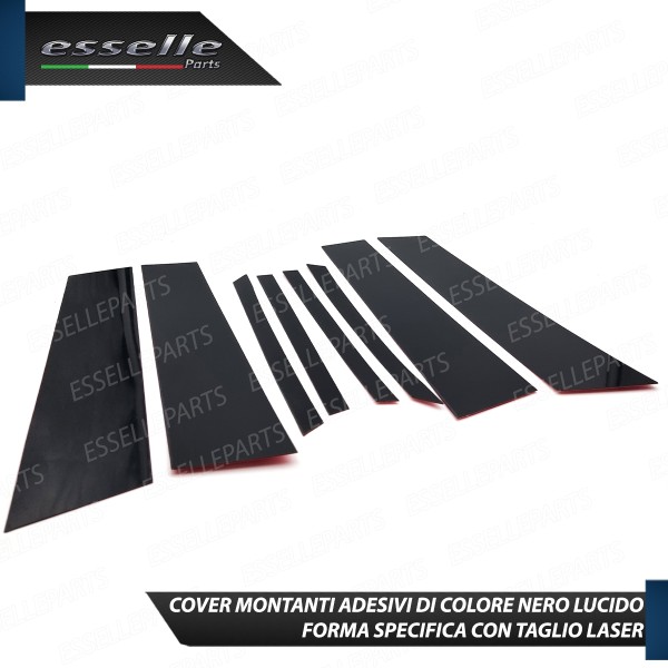 Cover Montanti Nero Lucido Nissan X-Trail MK3