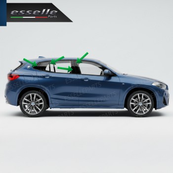 Cover Montanti Nero Lucido BMW X2