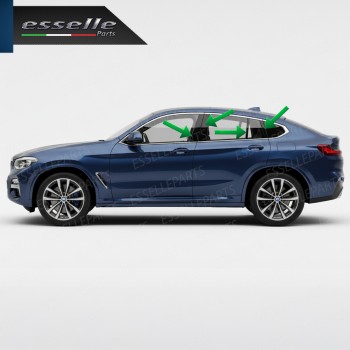 Cover Montanti Nero Lucido BMW X4 G02