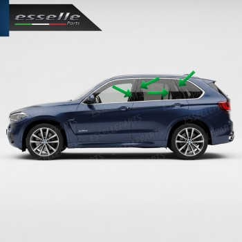 Cover Montanti Nero Lucido BMW X5 F15 F85