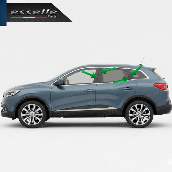 Cover Montanti Nero Lucido Renault Kadjar