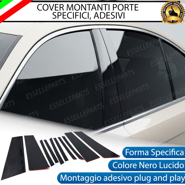 Cover Montanti Portiere Porta Nero Lucido Specifici Bmw X1 F48 Adesive