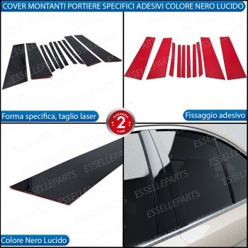 Cover Montanti Nero Lucido Opel Mokka Cover Montanti Nero Lucido Opel Mokka