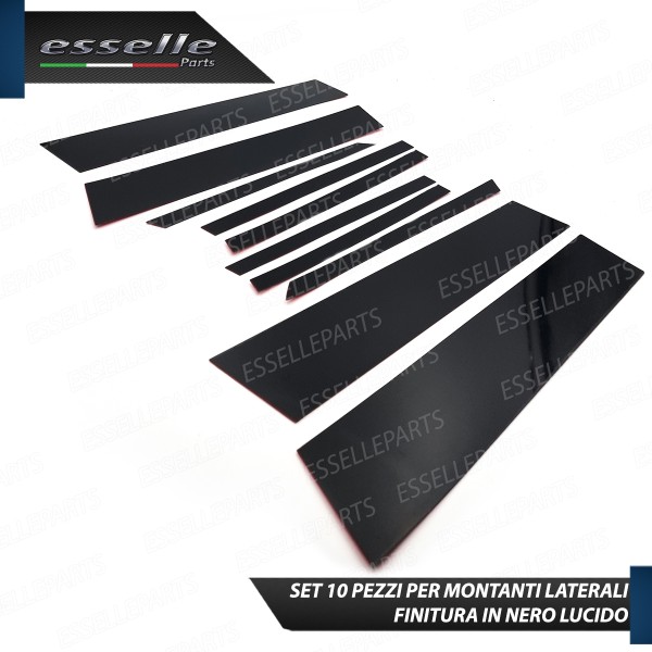 Cover Montanti Nero Lucido Skoda Kamiq