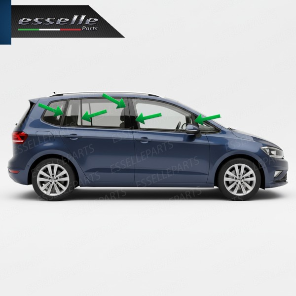 Cover Montanti Nero Lucido Vw Sportsvan 2017+