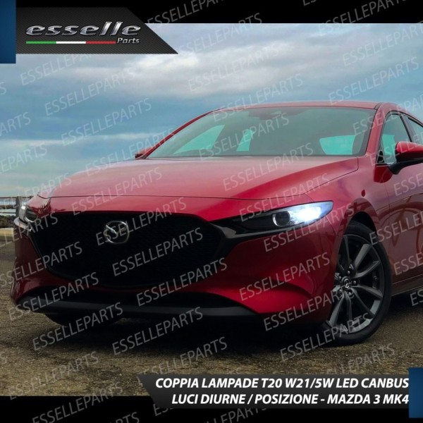 Luci di Posizione/Diurne 10 LED T20 MAZDA 3 IV