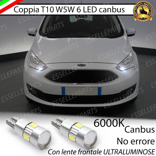 Luci Di Posizione 6 LED Per Ford C-Max MK3 Luce Bianca