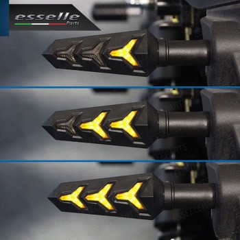 Frecce LED Dinamiche Arancioni per Moto Guzzi