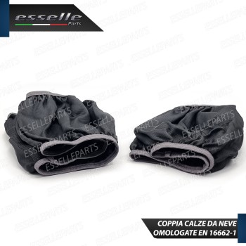 Calze da Neve Omologate per Auto Dimensione 165/60 R13