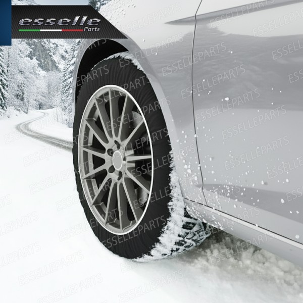 Calze da Neve Omologate per Auto Dimensione 165/60 R13