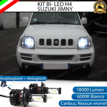 Kit Full LED H4 18000 LUMEN Anabbaglianti + Abbaglianti per SUZUKI JIMNY II