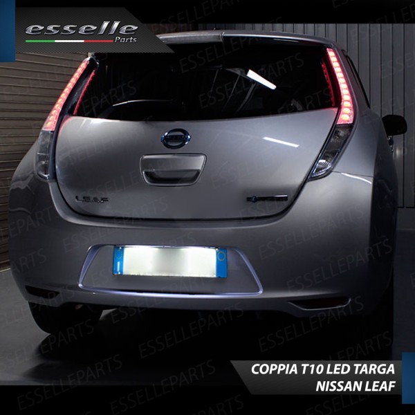 Luci Targa 5 LED Canbus 6000K per Nissan Leaf