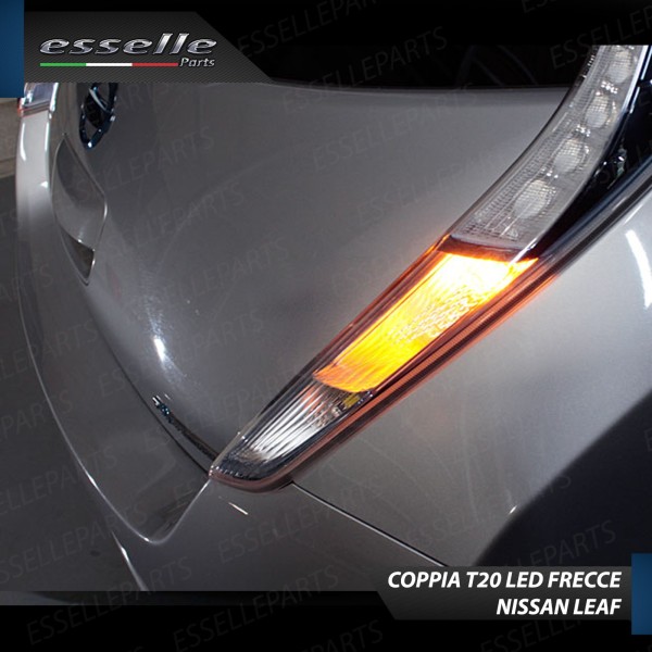 Coppia Lampade T20 WY21W 35 LED CANBUS PER FRECCE DIREZIONALI POSTERIORI PER NISSAN LEAF