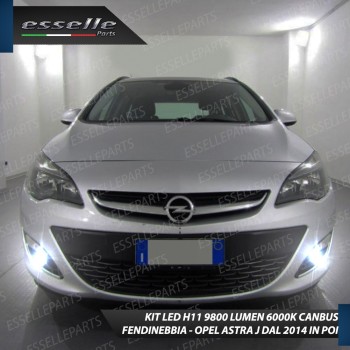 Kit Full LED Fendinebbia H11 9800 LUMEN 6000K bianco per OPEL ASTRA J dal 2012 in poi Kit Full LED Fendinebbia H11 9800 LUMEN 6000K bianco per OPEL ASTRA J dal 2012 in poi