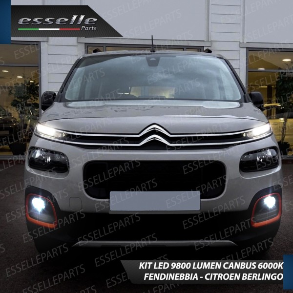 Kit Lampade H11 LED per CITROEN BERLINGO 3 6000K Canbus