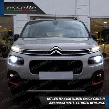 Kit Full LED H7 6400 LUMEN Anabbaglianti CITROEN BERLINGO III
