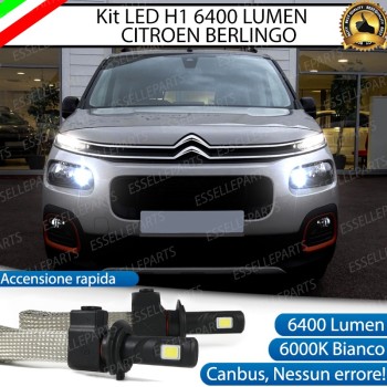 Kit Full LED H1 Abbaglianti 6400 LUMEN CITROEN BERLINGO III