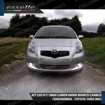Kit Full Led 6000k H11 canbus TOYOTA YARIS II Fendinebbia No Error