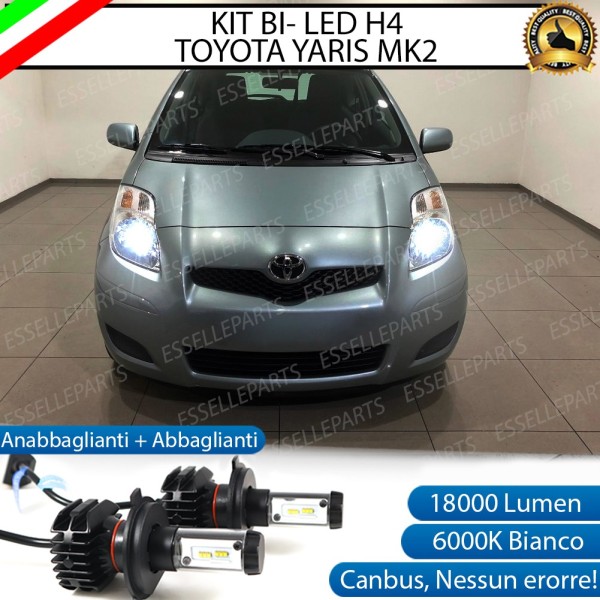 Kit Full LED H4 coppia lampade ANABBAGLIANTI/ABBAGLIANTI TOYOTA YARIS II