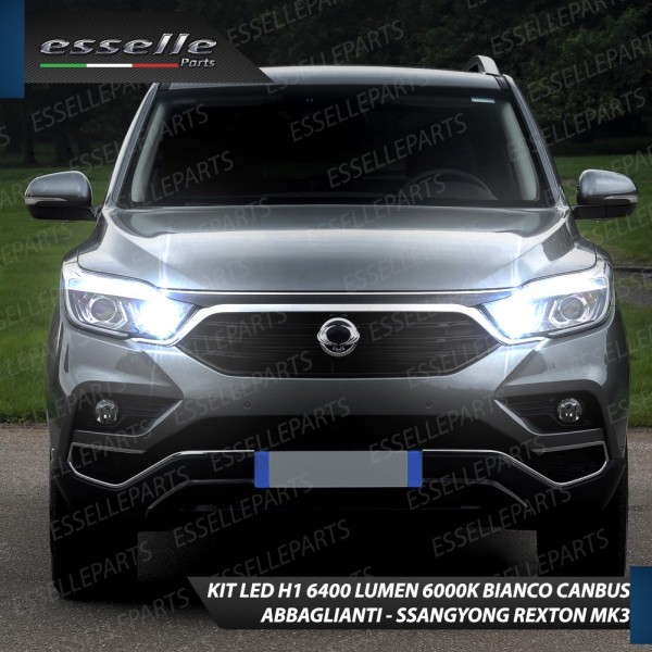 Kit Full LED H1 Abbaglianti 6400 LUMEN SSANGYONG REXTON III