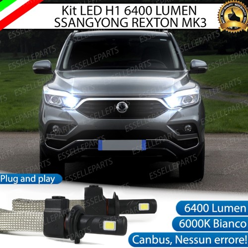 Kit Full LED H1 Abbaglianti 6400 LUMEN SSANGYONG REXTON III