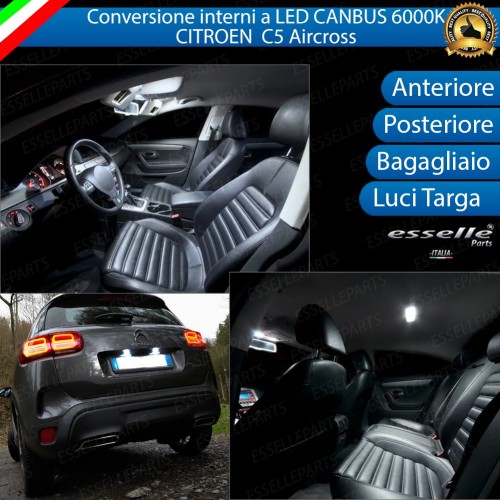 Led interni + Targa per Citroen C5 Aircross