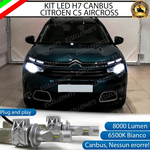 Kit Full LED H7 8000 LUMEN Anabbaglianti CITROEN C5 AIRCROSS