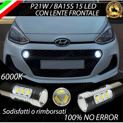 Luci DIURNE Led Canbus HYUNDAI I10 II Luce Bianca No Error