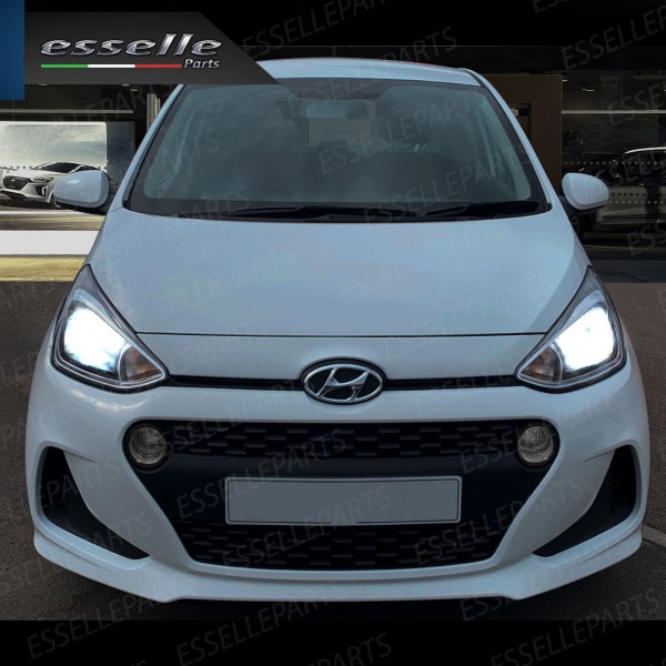 Conversione Fari Full LED 8000 Lumen 6000K LED HYUNDAI I10 MK2