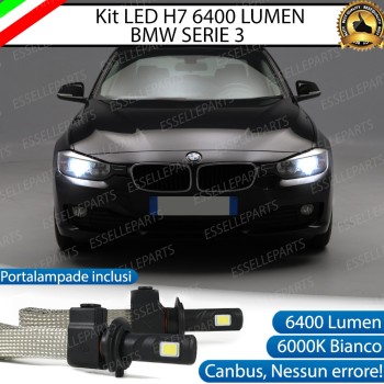 Kit Full LED H7 6400 LUMEN Anabbaglianti BMW SERIE 3 F34 GT