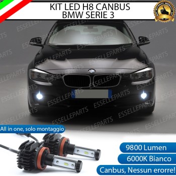 Kit Full Led 6000k canbus BMW SERIE 3 F34 GT H8 Fendinebbia No Error