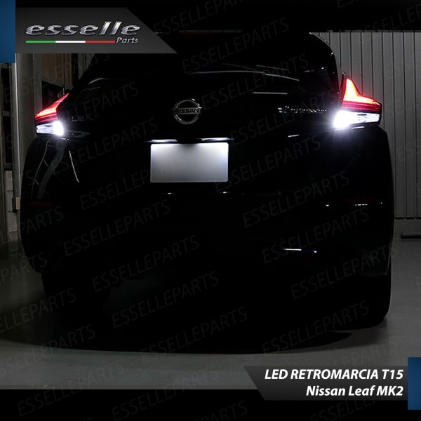 Luci Retromarcia Led Canbus NISSAN LEAF II Luce Bianca No Error