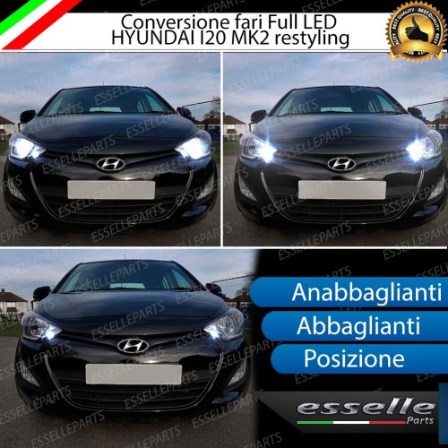 Kit Fari LED Completi Per Hyundai I20 MK1 Restyling 6000K