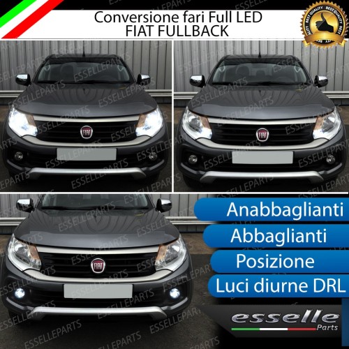 Conversione Fari Full LED 6000k canbus FIAT FULLBACK