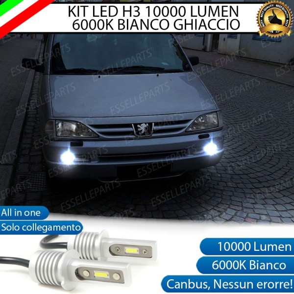 Kit Full LED H3 10000 Lumen Fendinebbia PEUGEOT 806