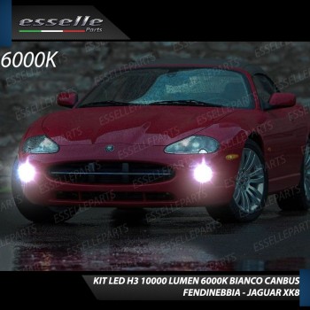 Kit Full LED H3 10000 Lumen Fendinebbia JAGUAR XK8 Kit Full LED H3 10000 Lumen Fendinebbia JAGUAR XK8